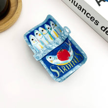 Load image into Gallery viewer, Sardine Can Hair Claw Clip, Creative Fish Tin Hair Clip
