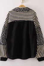 Load image into Gallery viewer, NT12889-Daisy Stripe Contrast Top
