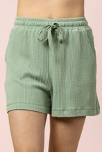 Load image into Gallery viewer, NT12686SET-Ribbed Knit Comfy Top &amp; Shorts Set

