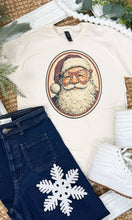 Load image into Gallery viewer, Santa with Rhinestone Specs Graphic T-Shirt

