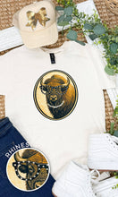 Load image into Gallery viewer, Bison with Rhinestone Specs Graphic T-Shirt
