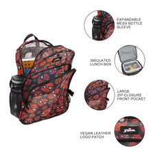 Load image into Gallery viewer, Spider-Man Classic Printed Mesh 16" Youth Backpack with Lunch Kit
