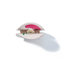 Load image into Gallery viewer, Christmas Tree Round Hair Claw, Halloween Pumpkin Hair Clip
