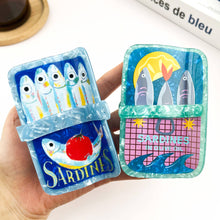 Load image into Gallery viewer, Sardine Can Hair Claw Clip, Creative Fish Tin Hair Clip
