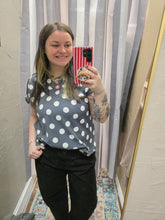 Load image into Gallery viewer, Polka Dot Top
