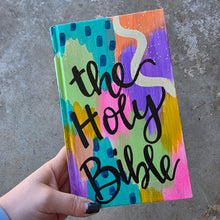Load image into Gallery viewer, Painted Rainbow Bible
