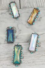 Load image into Gallery viewer, Yellow Bar Cuff Ring
