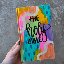 Load image into Gallery viewer, Painted Rainbow Bible
