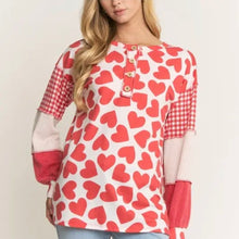 Load image into Gallery viewer, Hearts Long Sleeve
