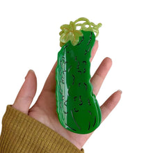 Load image into Gallery viewer, Pickle Hair Claw
