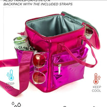 Load image into Gallery viewer, Hot Pink Cooler Bag
