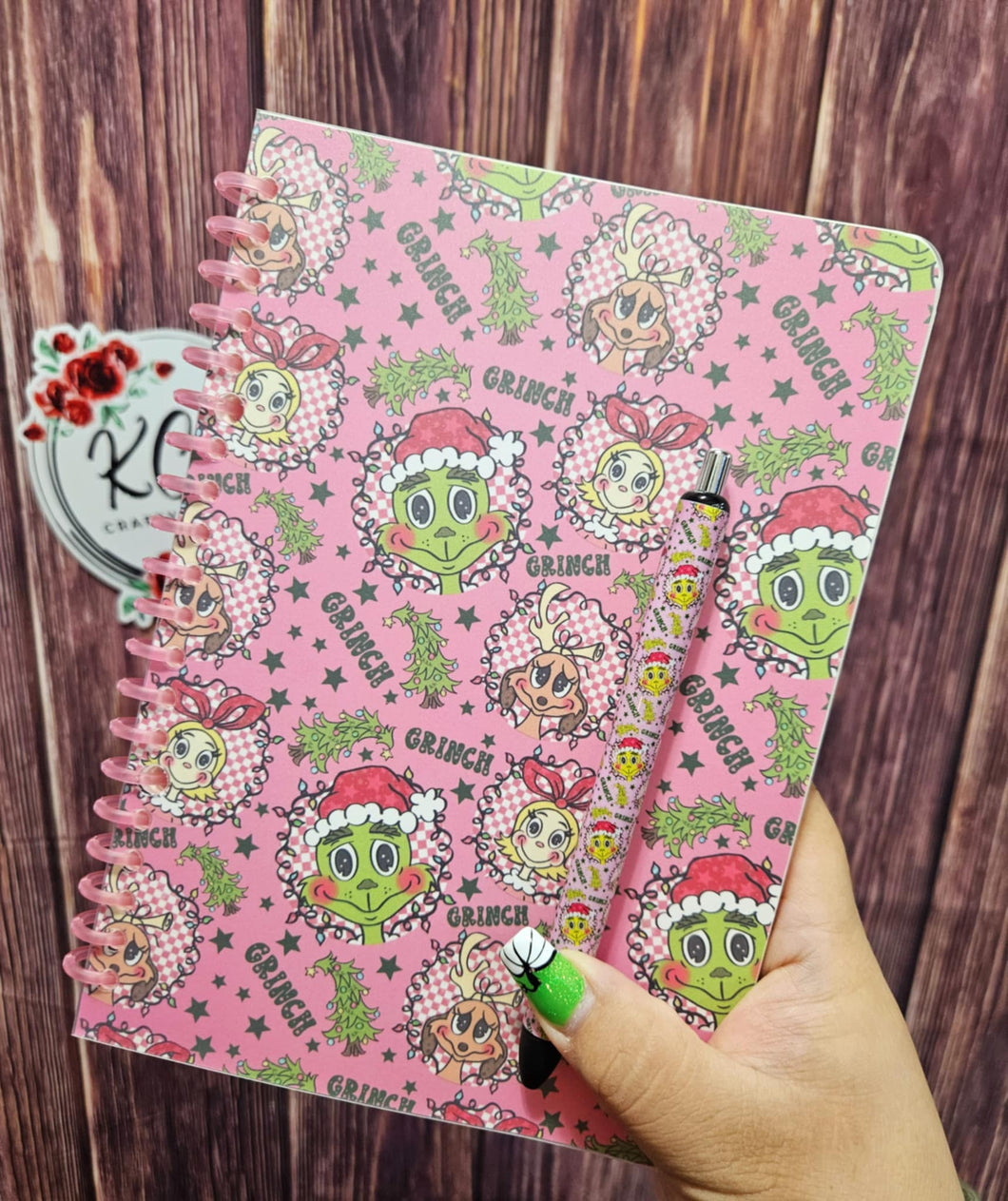 Grinch Smart Ring Notebook Set