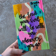 Load image into Gallery viewer, Painted Rainbow Bible
