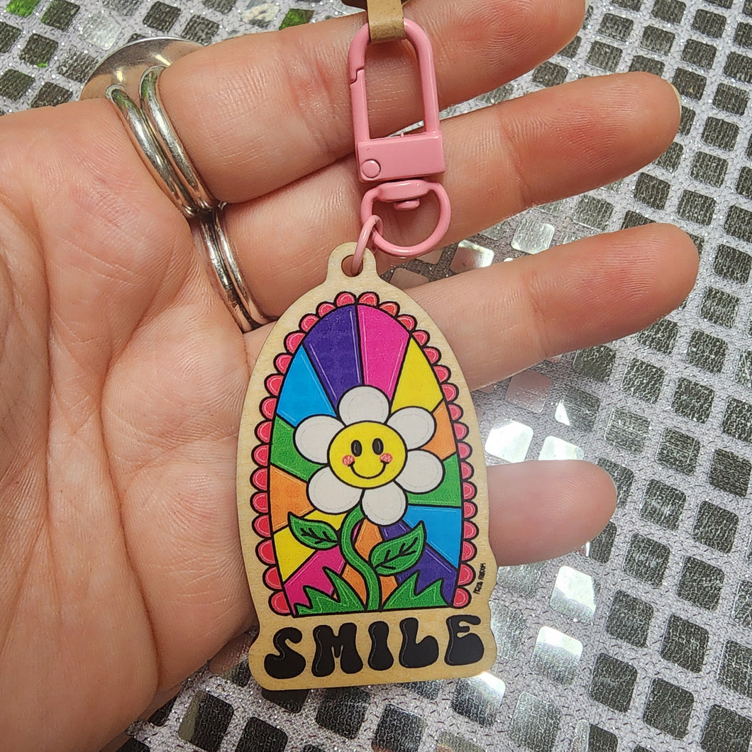 Smile Keychain