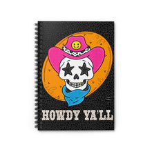 Load image into Gallery viewer, Howdy Y’all Spiral Notebook - Ruled Line
