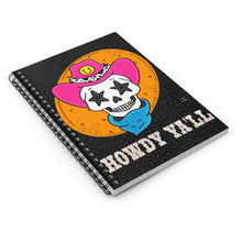 Load image into Gallery viewer, Howdy Y’all Spiral Notebook - Ruled Line
